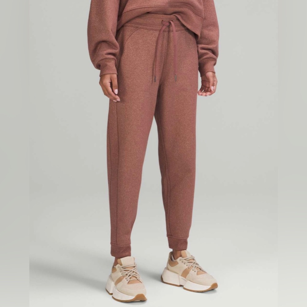 BNWOT Lululemon Scuba HR Jogger 7/8 Length Smoky Topaz Sparkle - Picture 7 of 8